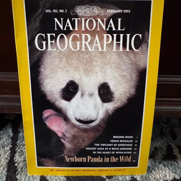 National Geographic Magazine Complete 1993 Issues with Maps and Special Edition - Picture 4 of 13